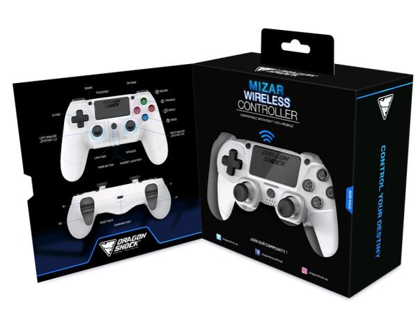 DragonShock Controller Mizar Wireless wei+� PS4 thumbnail