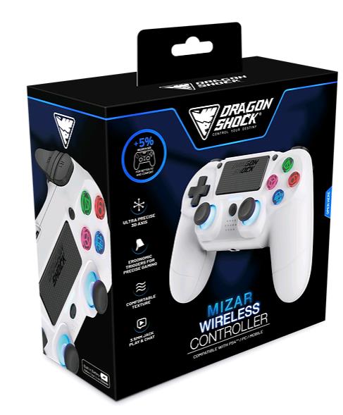 DragonShock Controller Mizar Wireless wei+� PS4 thumbnail