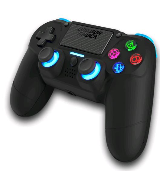 DragonShock Controller Mizar Wireless schwarz PS4 thumbnail