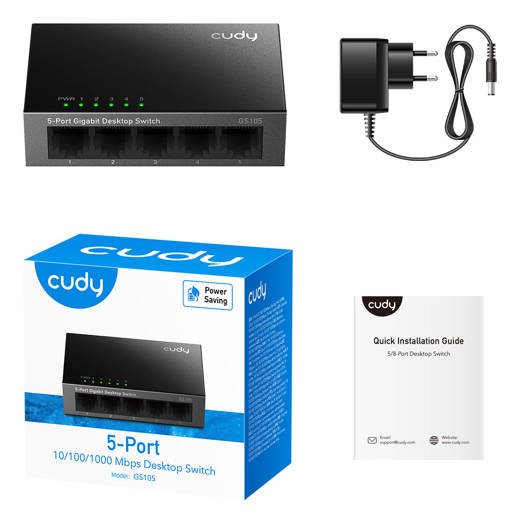 EU Product - Switch GS105 - Switch - 1 Gbps thumbnail