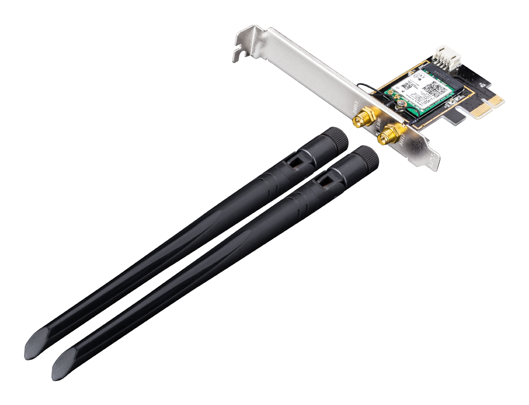 EU Product - AX3000 Wi-Fi 6 PCI Express Adapter WE3000 - PCI-Express - WLAN thumbnail