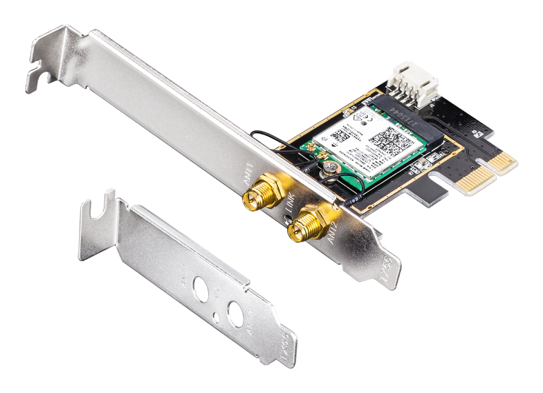 EU Product - AX3000 Wi-Fi 6 PCI Express Adapter WE3000 - PCI-Express - WLAN thumbnail