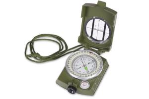 TCM01G PRAKTICA Hiking Trail Compass Waterproof  Shockproof Lensatic Prismatic