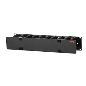 AR8600A APC Horizontal Cable Manager 2U Single Side with Cover