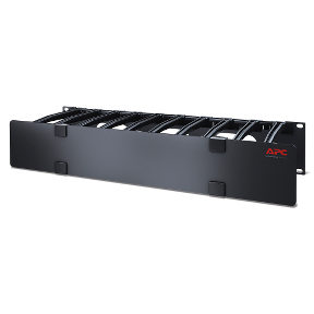 AR8606 APC 2U HORIZONTAL CABLE MANAGER, 6 FINGERS TOP AND BOTTOM