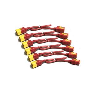 - Power cable - IEC 60320 C19 to IEC 60320 C20 - 16 A - 61 cm - latched - red (pack of 6) - for P/N: SMT2200I-AR, SMT2200R2I-AR, SMT3000I-AR, SMT3000R2I-AR, SMX3000HVTUS, SRT10RMXLIX806 thumbnail