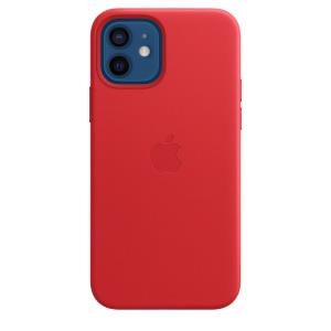 MHKD3ZM/A APPLE - (PRODUCT) RED - back cover for mobile phone - with MagSafe - leather - red - for iPhone 12, 12 Pro
