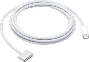 MLYV3ZM/A APPLE - Power cable - 24 pin USB-C (M) to MagSafe 3 (M) - 2 m - for MacBook Air (Mid 2022, Mid 2023), MacBook Pro (Early 2023, Late 2021)