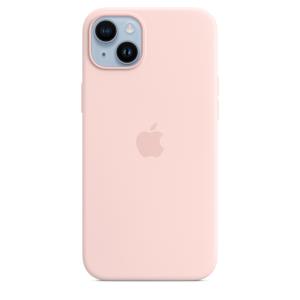 MPT73ZM/A APPLE - Back cover for mobile phone - MagSafe compatibility - silicone - chalk pink - for iPhone 14 Plus
