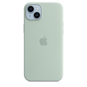 MPTC3ZM/A APPLE - Back cover for mobile phone - MagSafe compatibility - silicone - succulent - for iPhone 14 Plus
