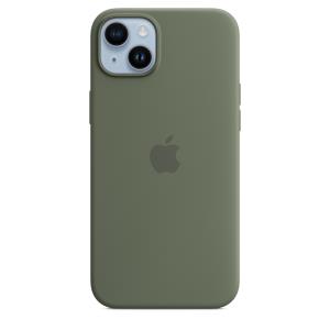 MQUD3ZM/A APPLE - Back cover for mobile phone - MagSafe compatibility - silicone - olive - for iPhone 14 Plus