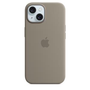 MT0Q3ZM/A APPLE - Back cover for mobile phone - MagSafe compatibility - silicone - clay - for iPhone 15