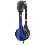 1EDU-AE35BL-UNOMIC AVID TECHNOLOGY INC. AE-35 Headphones with 3.5mm Jack in Blue