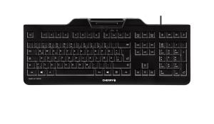 JK-A0100DE-2 CHERRY KC 1000 SC - Tastatur - Deutsch - Schwarz