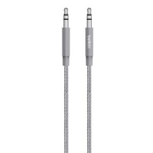 AV10164BT04-GRY BELKIN MIXIT Metallic Aux Cable - Audiokabel - Stereo Mini-Klinkenstecker (M)