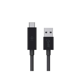 F2CU029BT1M-BLK BELKIN USB 3.1 USB-C TO USB A (3.1)