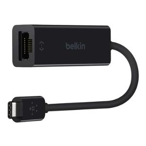 B2B145-BLK BELKIN USB C to Gigabit Ethrnet Adapt