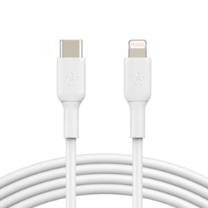 CAA003BT1MWH BELKIN LIGHTNING TO USBC CABLE 1M WHITE