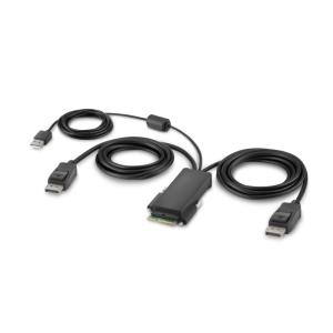 F1DN2MOD-HC-P06 BELKIN Secure Modular DP Dual Head Host Cable - Video / USB cable - TAA Compliant - USB, DisplayPort (M) - 1.83 m - 4K support, active