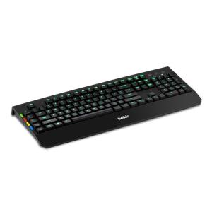 F1DN008KBDUK BELKIN 2-4-8 Port Secure KVM USB keyboard W/Lighting - UK version