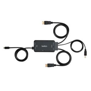 F1DN2CCBL-CPN6T BELKIN TAA USB-C to DUAL DP/USB/DEVICE PWR-NET CBL VID M; USB B  6 FEET