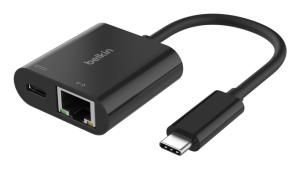 INC019BTBK BELKIN USB-C Ethernet Adapter 100W PD