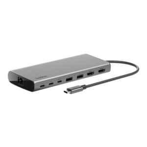 INC015BTSGY-CZ BELKIN USB-C 8-in-1 Dual Display Hhub
