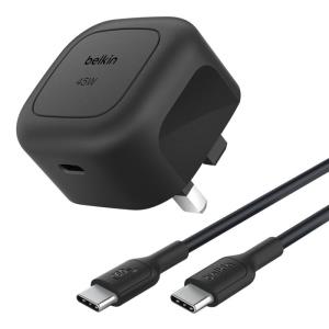 45W USB WCHARGE WPPSBLK W C-C CABLE thumbnail
