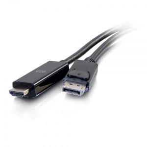 50194 C2G 6FT DISPLAYPORT TO HDMI ADAPTER CABLE - 4K CABLE BLACK