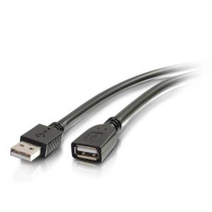39011 C2G 32FT USB A MALE TO A FEMALE ACTIVE EXTENSION CABLE-PLENUM, CMP-RATED
