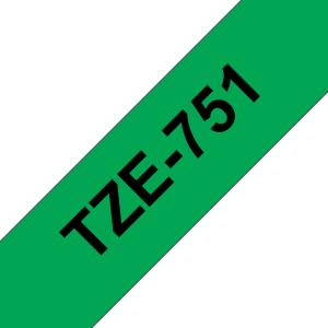 24MM GLOSS TZ BLACK ON GREEN thumbnail