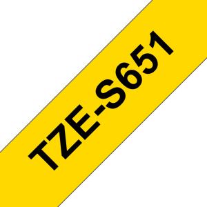 TZE-S651 LAMINATED TAPE 24MM 8M thumbnail