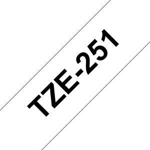 TZE-251 LAMINATED TAPE 24MM 8M thumbnail