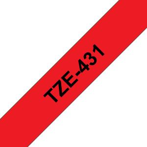 TZE-431 LAMINATED TAPE 12MM 8M thumbnail