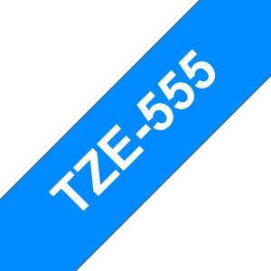 BRO 24MM GLOSS WHITE ON BLUE TAPE thumbnail