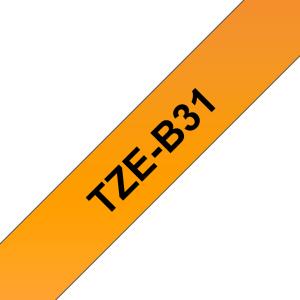 BRO 12MM FLUORESCENT BLACK ON ORANGE thumbnail