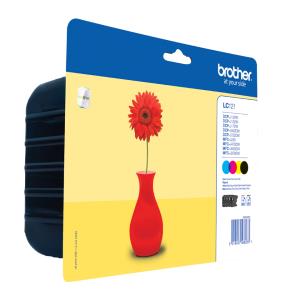 EU Product - Patrone Brother LC-121VALBP Blisterfarbtintenset thumbnail