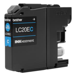 LC20EC BROTHER Brother LC20EC ink cartridge 1 pc(s) Original Extra (Super) High Yield Cyan                         