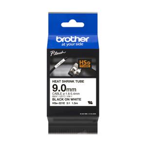 HSE221E BROTHER HSE221E 9.0MM BLACK ON WHITE