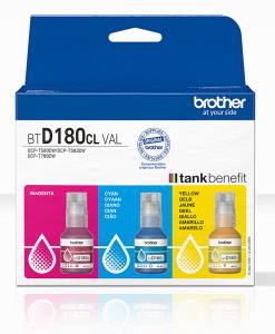 BTD180 C/M/Y INK3x5K PAGE YIELD FOR DCP-T580DW thumbnail