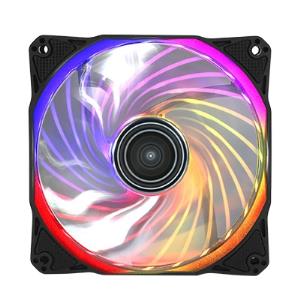 0-761345-73017-4 ANTEC 120mm RGB Rainbow Fan  (7 colour)