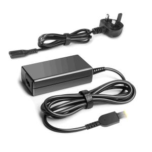 65W 36200249 compatible laptop charger for Lenovo models with Slim connector. UK power cable included thumbnail