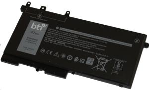 3-cell 42Wh RRJDX compatible laptop battery for Dell Latitude 5480 5490 5580 5590 - 18 month warranty thumbnail