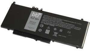 4-cell 62Wh 451-BBUQ compatible laptop battery for Dell Latitude E5470 E5570 Precision 3510 - 18 month warranty thumbnail