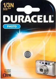 DL1/3N DURACELL 3V Lithium Photo Battery 1 Pack