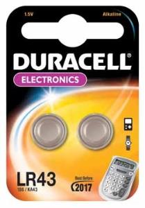 LR43 DURACELL Duracell 1.5V Cell (Pack of 2)