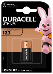 123106 DURACELL Batterie Ultra Photo Lithium 123 CR17345 - Battery - CR 123A/CR 17345