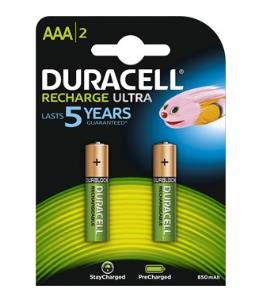 203815 DURACELL 203815 - Rechargeable battery - AAA - Nickel-Metal Hydride (NiMH) - 1.2 V - 2 pc(s) - 800 mAh