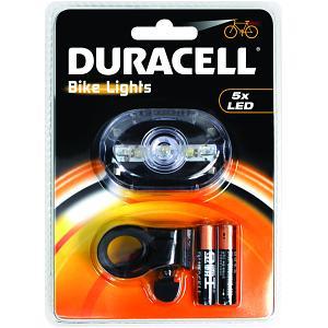 BIK-F03WDU DURACELL 5 LED Front Bicycle Light