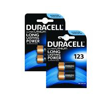 BUN0088A DURACELL DL123/CR123A Lithium Battery - 4 Pack
